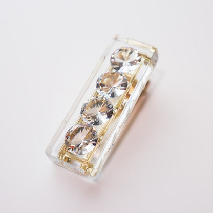 Jewelry clip happiness-gold & silver