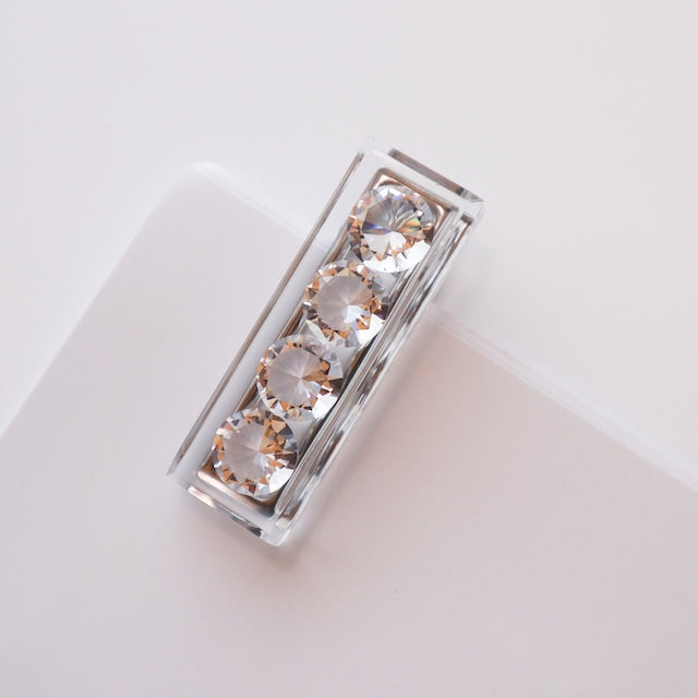 Jewelry clip happiness-gold & silver