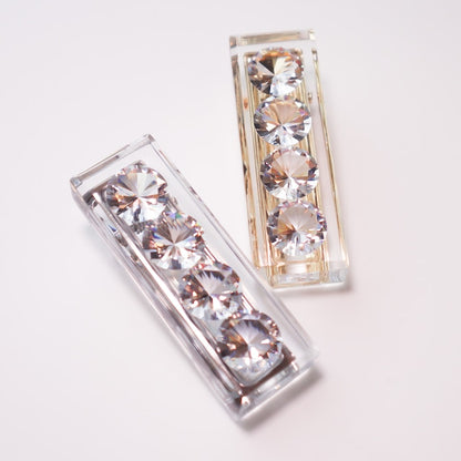 Jewelry clip happiness-gold & silver